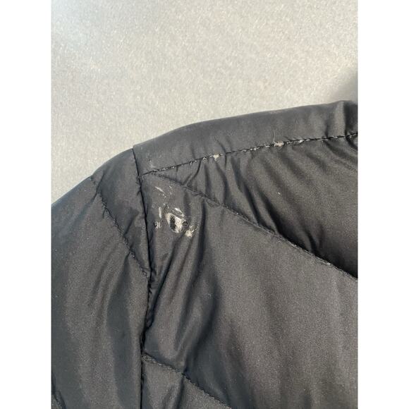 The North Face Puffer Jacket Womens Large Black 550 Fill Goose Down Outerwear - Picture 4 of 11